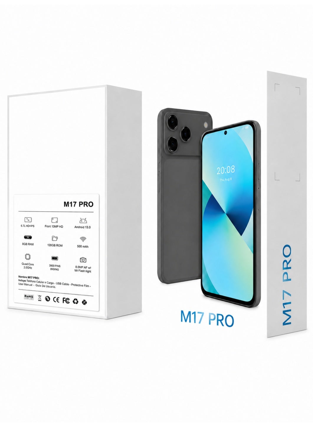 airblu Airblu M17 Pro 256GB 8GB ZD05D120ED502F98FB2CAZ