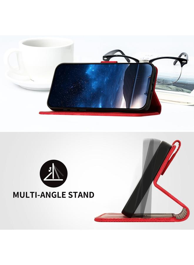 S-TOP Case For Redmi Note 14 Pro+ 5G YX0080 Grid Butterfly Embossed Pattern Leather Phone Case with Lanyard - Image 5