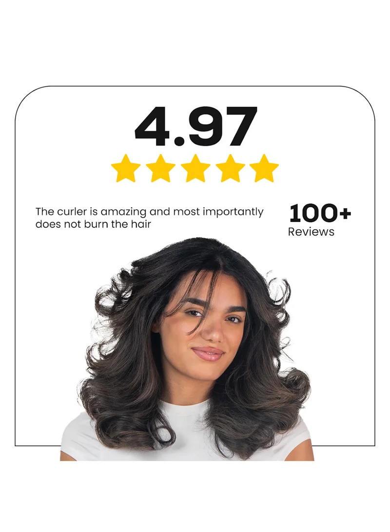 CLARA Clara, Anti-Frizz Ionic Slim Hot Brush, 3-in-1 hairstyling for blowouts, curls and straight hair, Two functions, one device, Pink Pink