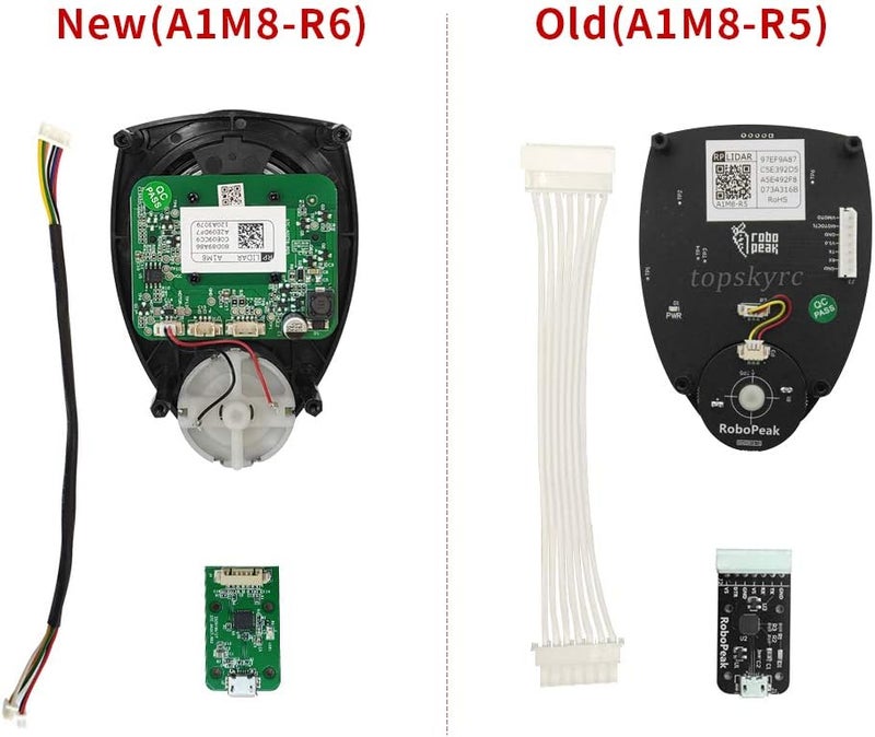 Slamtec RPLIDAR A1M8 2D 360 Degree 12 Meters Scanning Radius LIDAR Sensor Scanner for Obstacle Avoidance and Navigation of Robots - Image 2