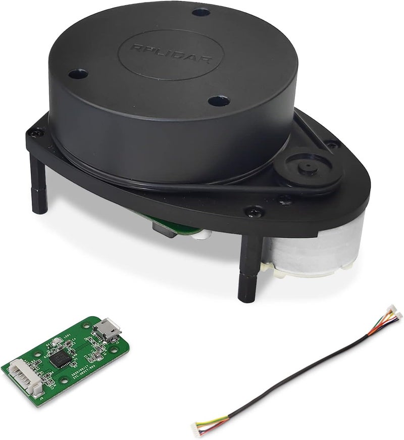 Slamtec RPLIDAR A1M8 2D 360 Degree 12 Meters Scanning Radius LIDAR Sensor Scanner for Obstacle Avoidance and Navigation of Robots - Image 1