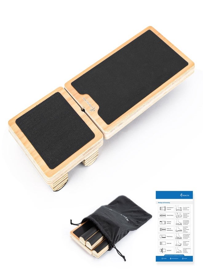 إسترونغ تك لوح التوازن سترونغ تيك لتقوية الكاحل والقدم - تحسين الثبات، وإعادة تأهيل الإصابات، وتعزيز الإحساس بالوضع - أداة تدريب قابلة للتعديل، صغيرة الحجم ومتينة - Image 1