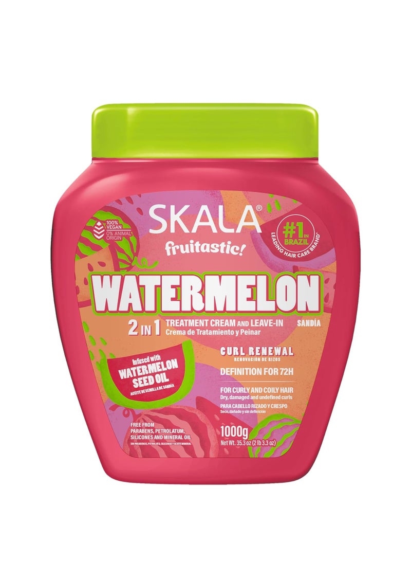Skala melance watermelon fruity cream treatment ultra definition conditioner 1000g