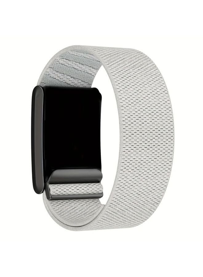 White Adjustable Nylon Fitness Band Strap For Whoop 4 0 Breathable Sports Wristband - Image 5