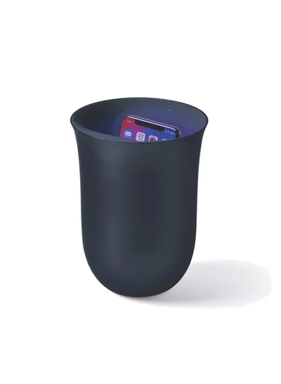 LEXON Oblio Wireless Charger And Phone Sanitizer, Uv Disinfection Light And Fast Charging Station