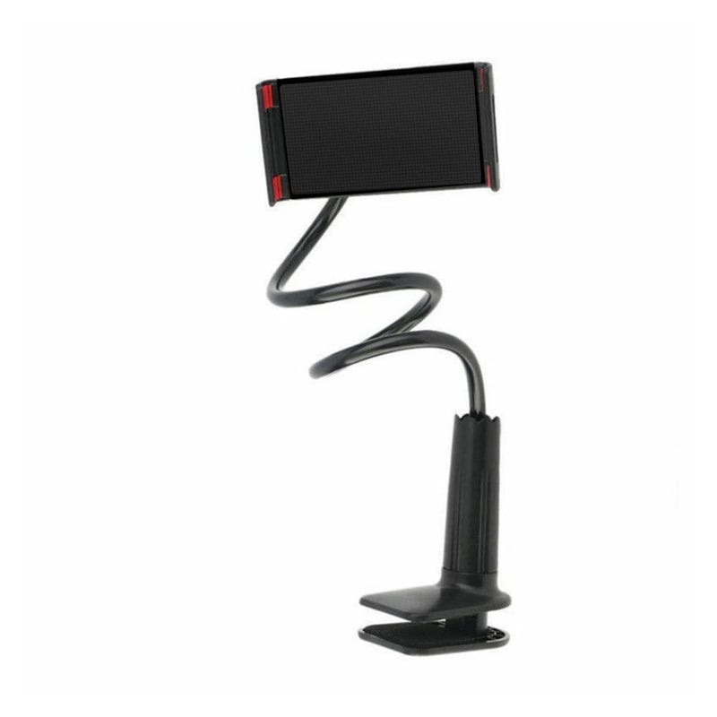 360 Degree Flexible Gooseneck Tablet Phone Stand Adjustable Rotatable Holder Black - Image 2