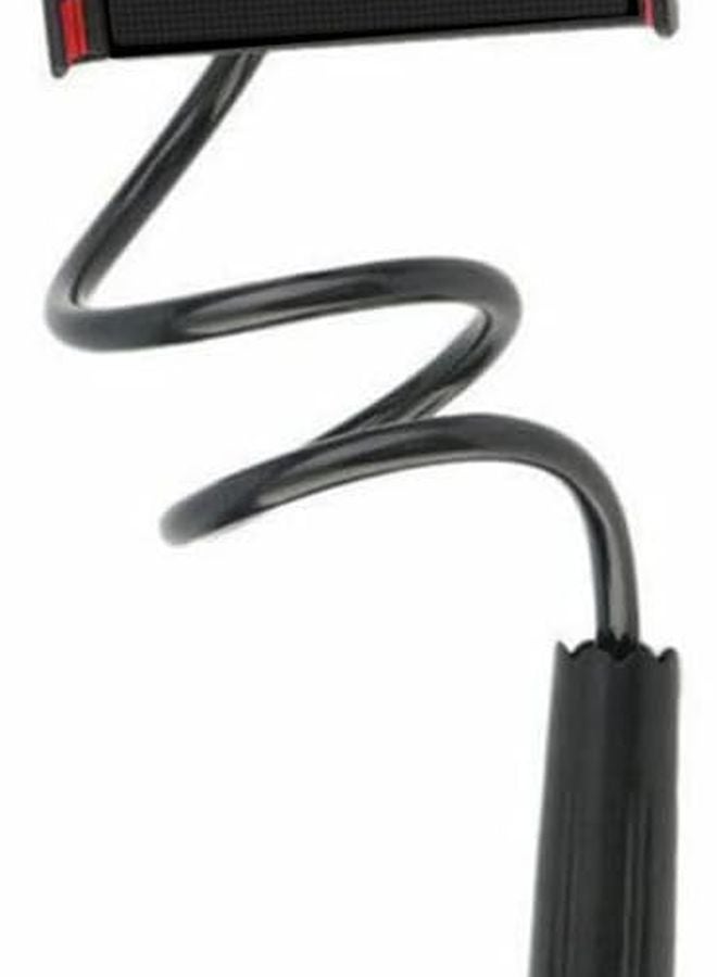 360 Degree Flexible Gooseneck Tablet Phone Stand Adjustable Rotatable Holder Black - Image 1