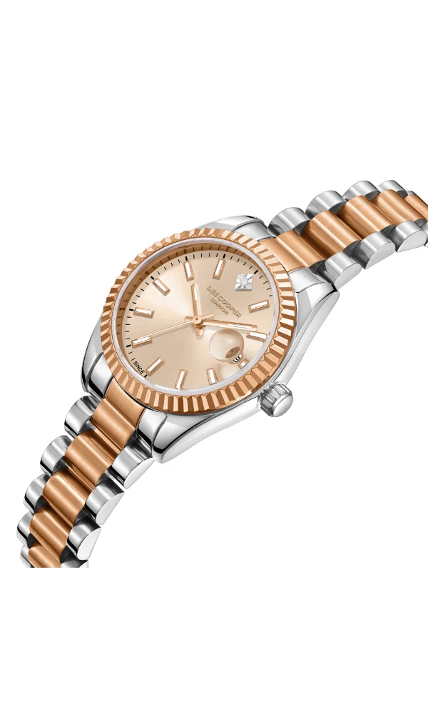 لي كوبر Women's Metal Analog Watch LC08126.510 - 28 mm