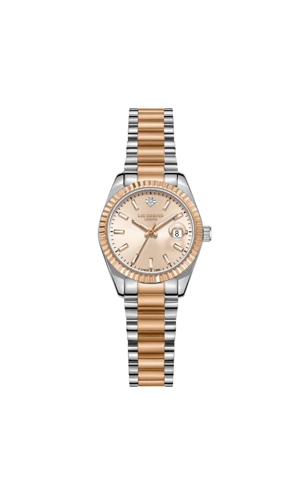 لي كوبر Women's Metal Analog Watch LC08126.510 - 28 mm
