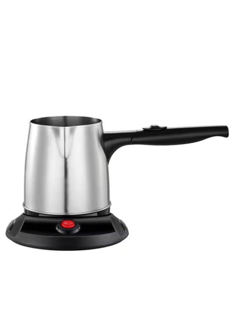 DISNIE Disnie Electric Turkish Coffee Pot, Stainless Small Brewing Coffee Machine, Portable Mocha Latte Milk Espresso Coffee Maker Teapot Kettle 500ml Gives 5 cup of Coffee CEZVE Design Coffee Maker S-3341  - Image 2