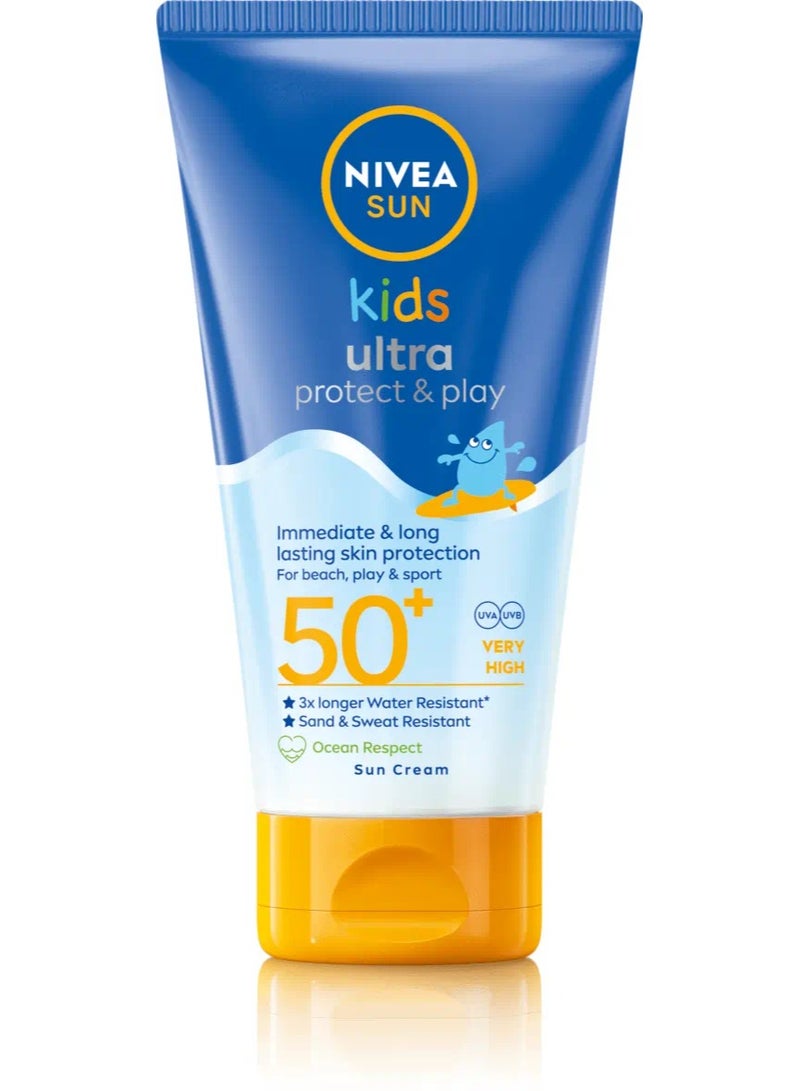 Nivea Kids Sunscreen Cream Ultra Protection SPF 50 - 150 ml - Image 1