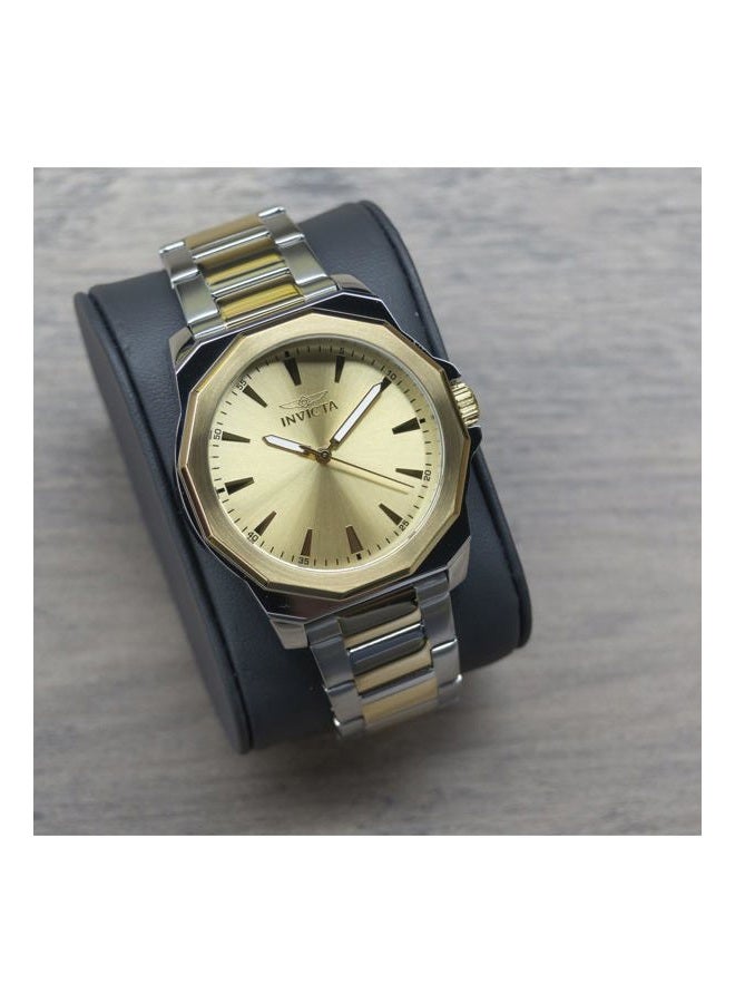 Invicta Men's Speedway 42mm Stainless Steel Quartz Watch, Two Tone (Model: 46835) - Image 2
