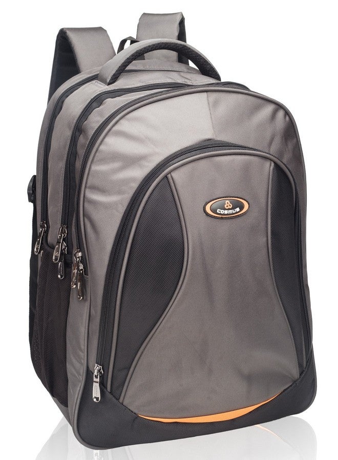 Cosmus Newton 36 Litre Grey School Backpack - 3 Compartment Large School Bag - Image 2