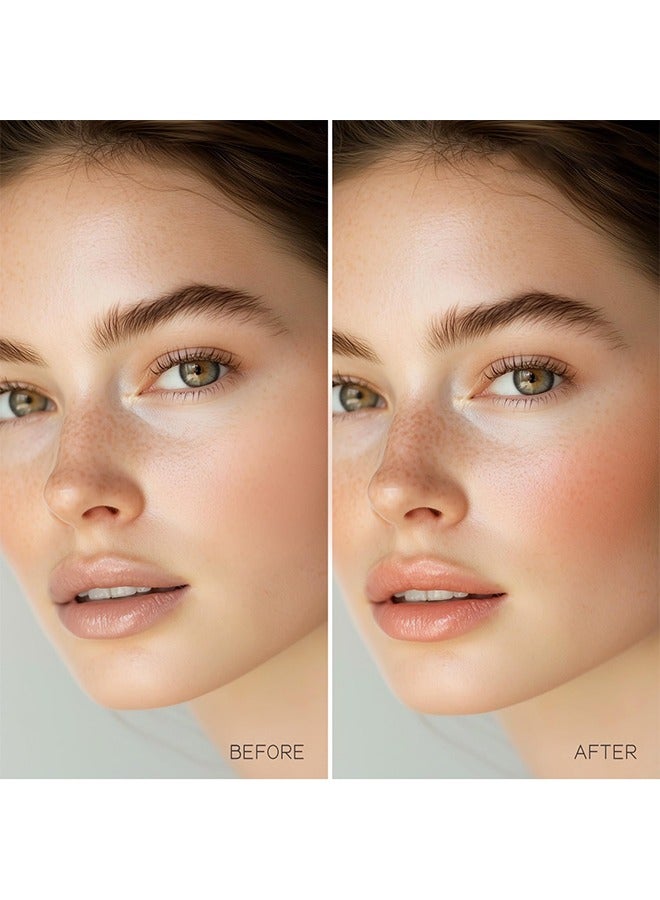 جوفيالتي أحمر خدود كريمي للون قابل للبناء + خدود ناعمة للأطفال 0.18 أونصة ، نمش - خوخ محايد - Image 3