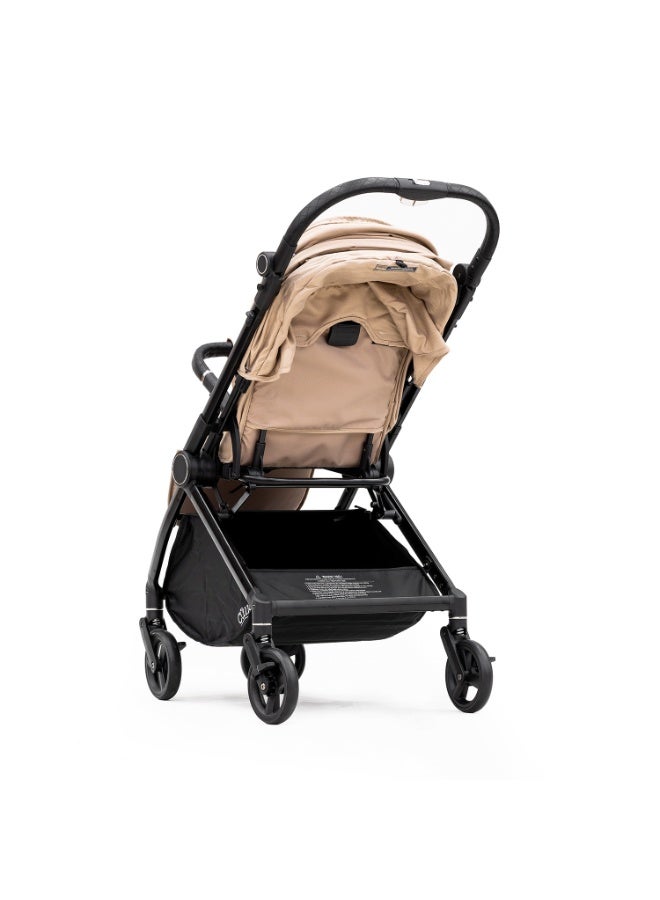 Cullar Premium Compact Baby Stroller – Lightweight & Foldable, 360° Swivel Wheels, Adjustable Reclining Seat, Reversible Handle, Large Storage Basket, Ergonomic Design, Perfect for Newborns & Toddlers, Travel-Friendly & Easy to Use - Image 3