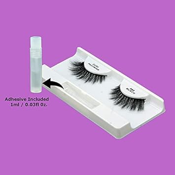 ZURI Fauxmink False Eyelashes XD8D XDimensional Natural False Lashes False Eyelashes Natural Look Thick Eyelashes With Lash Applicator Natural Eyelashes with Glue Mink Eyelashes Style 888 - Image 2