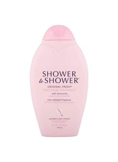 Shower To Shower Hower To Shower Absorbent Body Powder Original Fresh 13 Oz  - Image 2