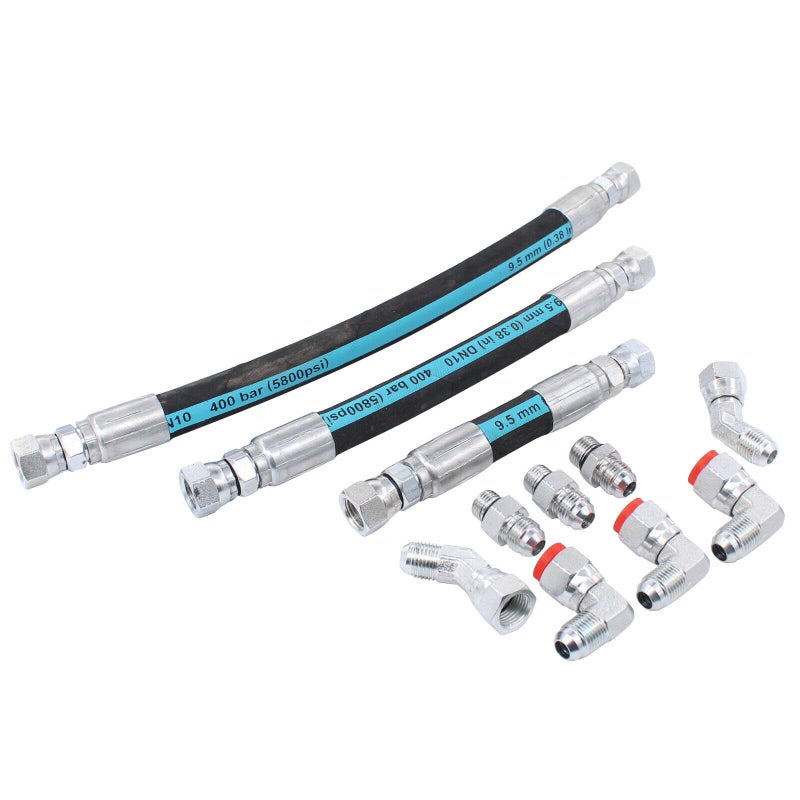 Lskioer HPOP High Pressure Oil Pump Hoses Kit With Crossover Fits For Ford 73 L Powerstroke Engines 19941997 Replaces 9497HP3 - Image 2