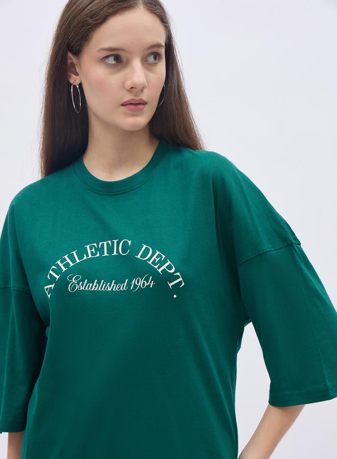 Styli Oversized Graphic T-Shirt and Joggers Co-Ords - Image 4