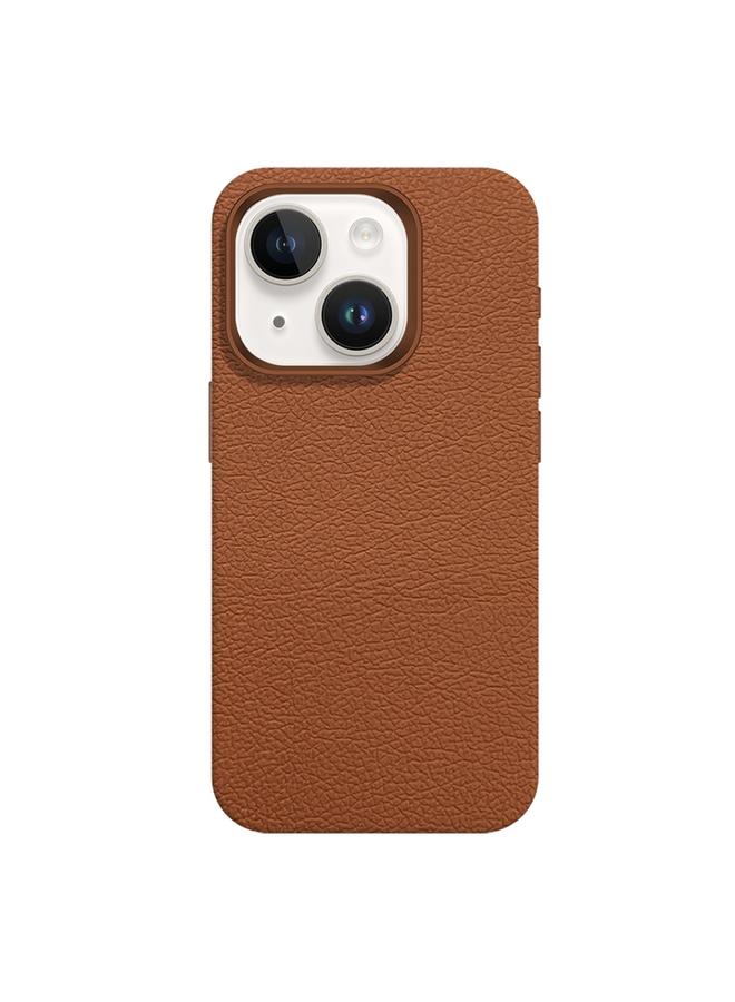 S-TOP Case For iPhone 13 Skin Feel Leather Texture MagSafe Magnetic Phone Case - Image 1
