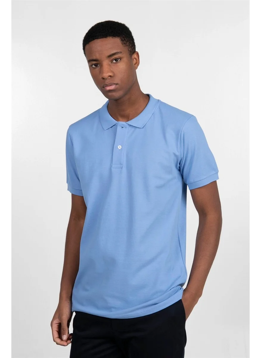 Tudors Slim-Fit-Plain-Pique-T-Shirt - 10
