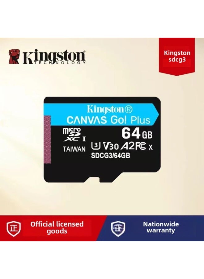 Generic - Kingston TF 128G High Speed U3 A2 UAV Motion Camera 4K Video Memory Card Reading 170M Applicable-Capacity:256MB - Image 1