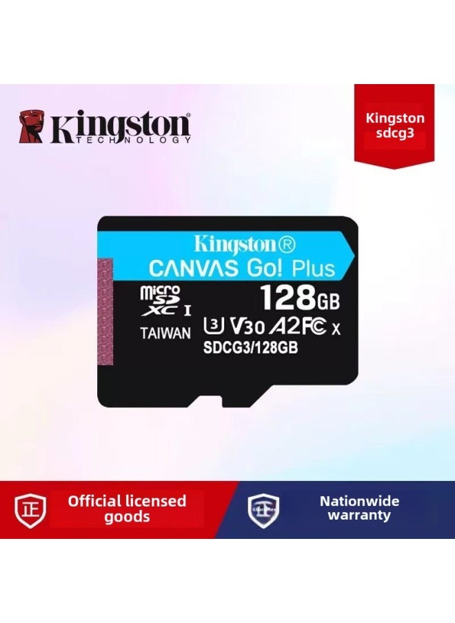 Generic - Kingston TF 128G High Speed U3 A2 UAV Motion Camera 4K Video Memory Card Reading 170M Applicable-Capacity:256MB - Image 1