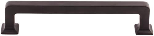 Top Knobs TK704SAB Transcend Collection 5-1/16" Ascendra Pull, Sable - Image 1
