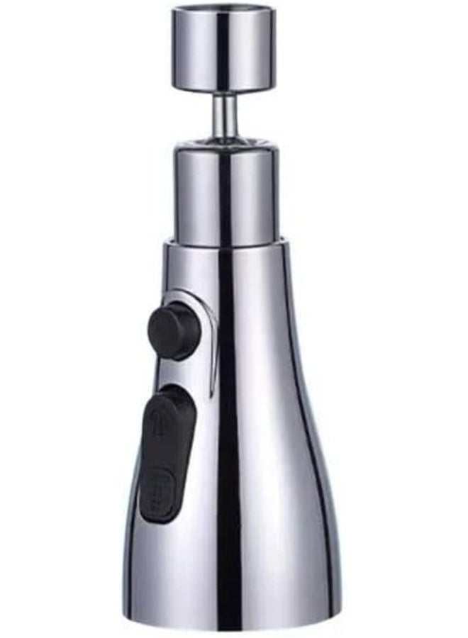 360-degree rotating faucet head – a flexible faucet accessory for easier washing, cleaning, and water conservation. - Image 1