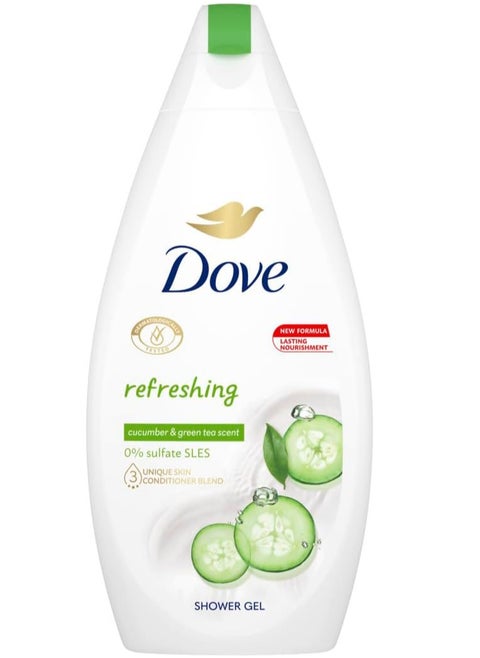 Dove Refreshing Cucumber And Green Tea Body Wash 450 ml