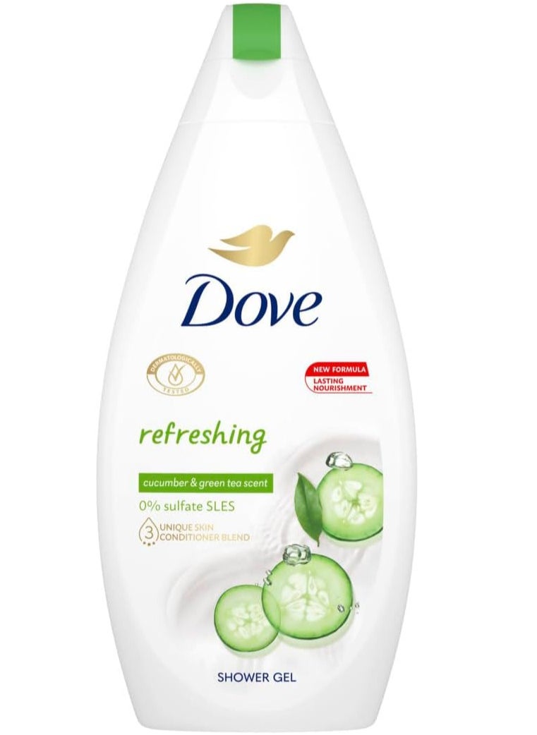 Dove Refreshing Cucumber And Green Tea Body Wash 450 ml