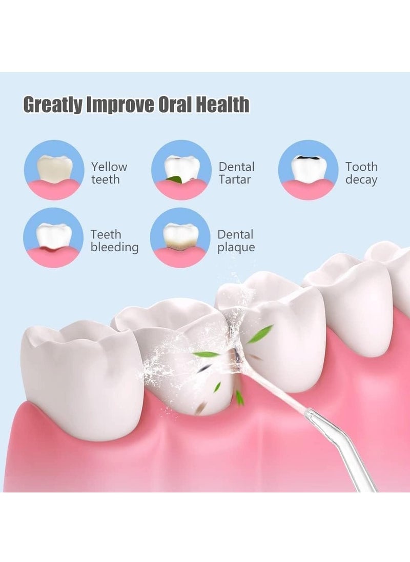 Gravity Water Flosser Dental Oral Irrigator – Portable Rechargeable Teeth Cleaner with 3 Cleaning Modes & 4 Jet Tips, 220ml Large Water Tank, Waterproof Design, Electric Dental Water Jet Pick for Teeth Whitening & Gum Care at Home or Travel - Image 4
