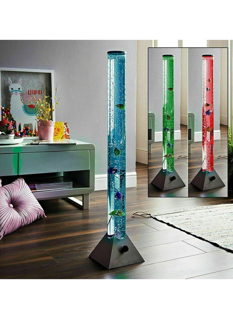 Sensory Bubble Floor Lamp 7 Color Changing LED Mood Night Light Special Needs Toys for Autistic Gift for Kids, Men and Women Multicolor - Image 2
