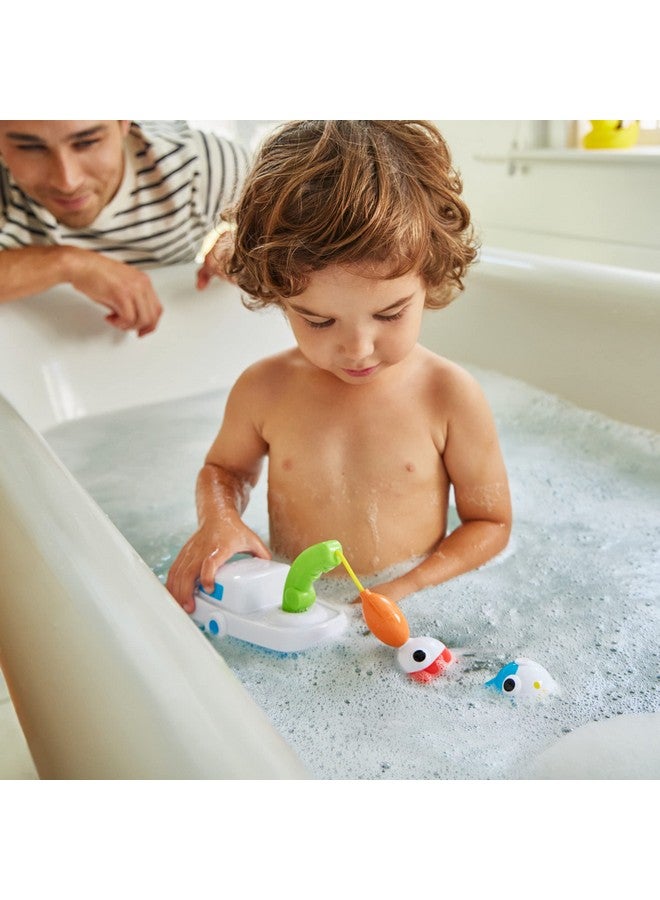 Munchkin® Deep Sea Fishin'™ Toddler Bath Toy and Game with Magnetic Fish, Boat, and Rod - Image 4