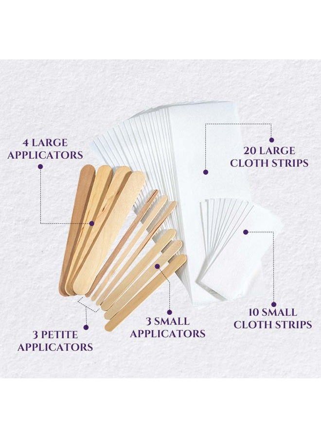Satin Smooth Satin Smooth Non-Woven Cloth Waxing Strips & Applicators Kit, 2 packs  - Image 4