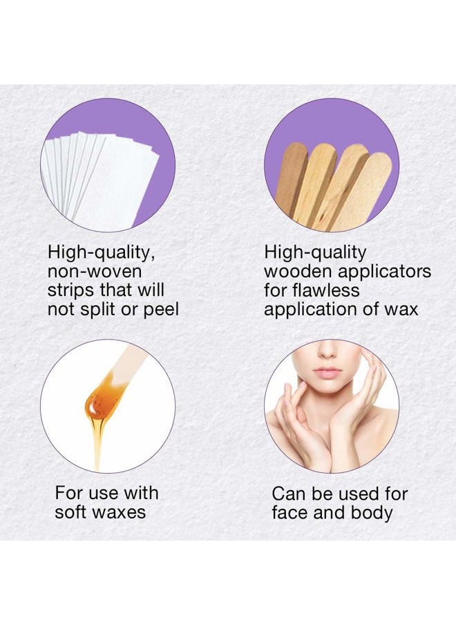 Satin Smooth Satin Smooth Non-Woven Cloth Waxing Strips & Applicators Kit, 2 packs  - Image 3