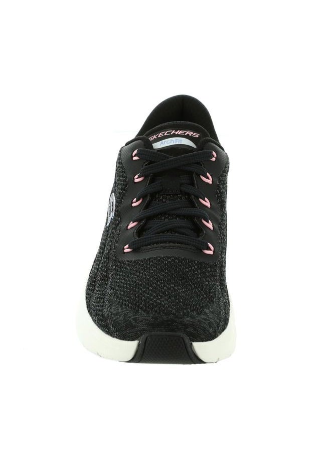 SKECHERS حذاء رياضي نسائي Arch Fit 2.0 - رؤية غنية، أسود/متعدد، 8 عريض - Image 5