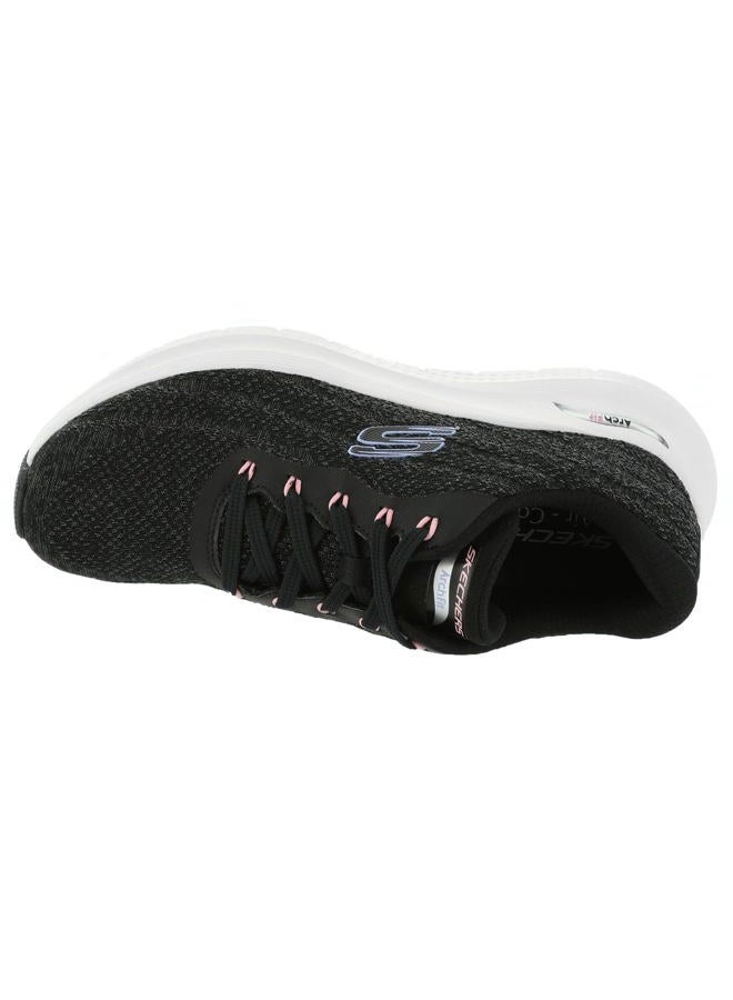 SKECHERS حذاء رياضي نسائي Arch Fit 2.0 - رؤية غنية، أسود/متعدد، 8 عريض - Image 2