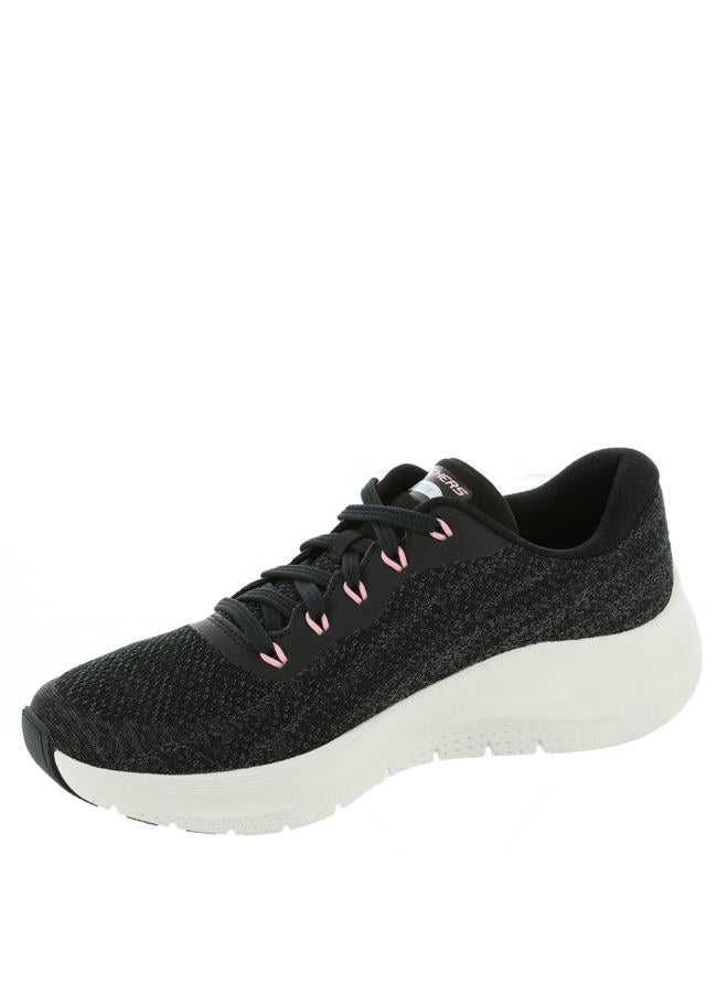 SKECHERS حذاء رياضي نسائي Arch Fit 2.0 - رؤية غنية، أسود/متعدد، 8 عريض - Image 4
