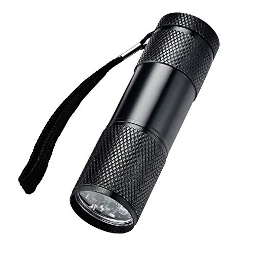 Optimal Shop 10 Pack UV Blacklight 9 LED Flashlight Torch Light Outdoors Etc - Image 2