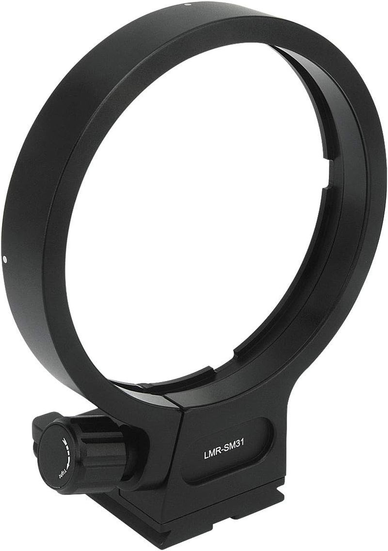Haoge LMR-SM31 Tripod Mount Ring for Sigma 120-400mm f4.5-5.6, 150-500mm f5-6.3,50-500mm f4.5-6.3 f4-6.3, 80-400mm f4.5-5.6 EX, 120-300mm f2.8 EX Lens Collar Foot Built-in Arca Plate Replace TS-31 - Image 3