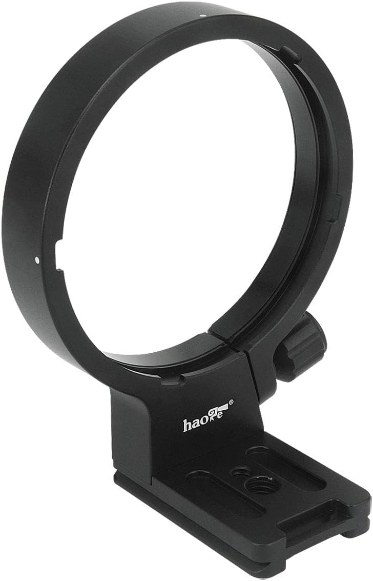Haoge LMR-SM31 Tripod Mount Ring for Sigma 120-400mm f4.5-5.6, 150-500mm f5-6.3,50-500mm f4.5-6.3 f4-6.3, 80-400mm f4.5-5.6 EX, 120-300mm f2.8 EX Lens Collar Foot Built-in Arca Plate Replace TS-31 - Image 2