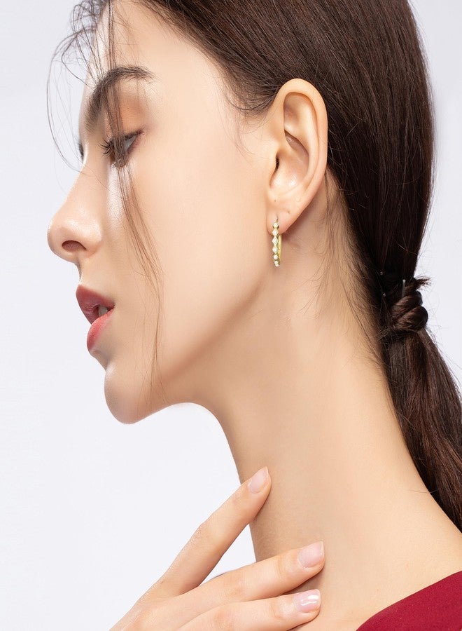 JMScape 9 Pairs Small Huggie Hoop Earrings Set for Women, 14K Real Gold Plated Hypoallergenic Cartilage Earrings, Lightweight Tiny Hoop Earrings for Gift - Image 3