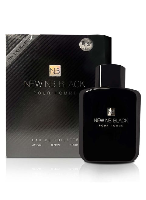 New NB Black EDT For Men 115 ml