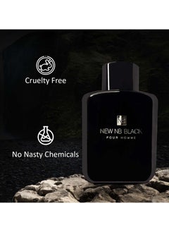 NB New NB Black EDT For Men 115 ml  - Image 4