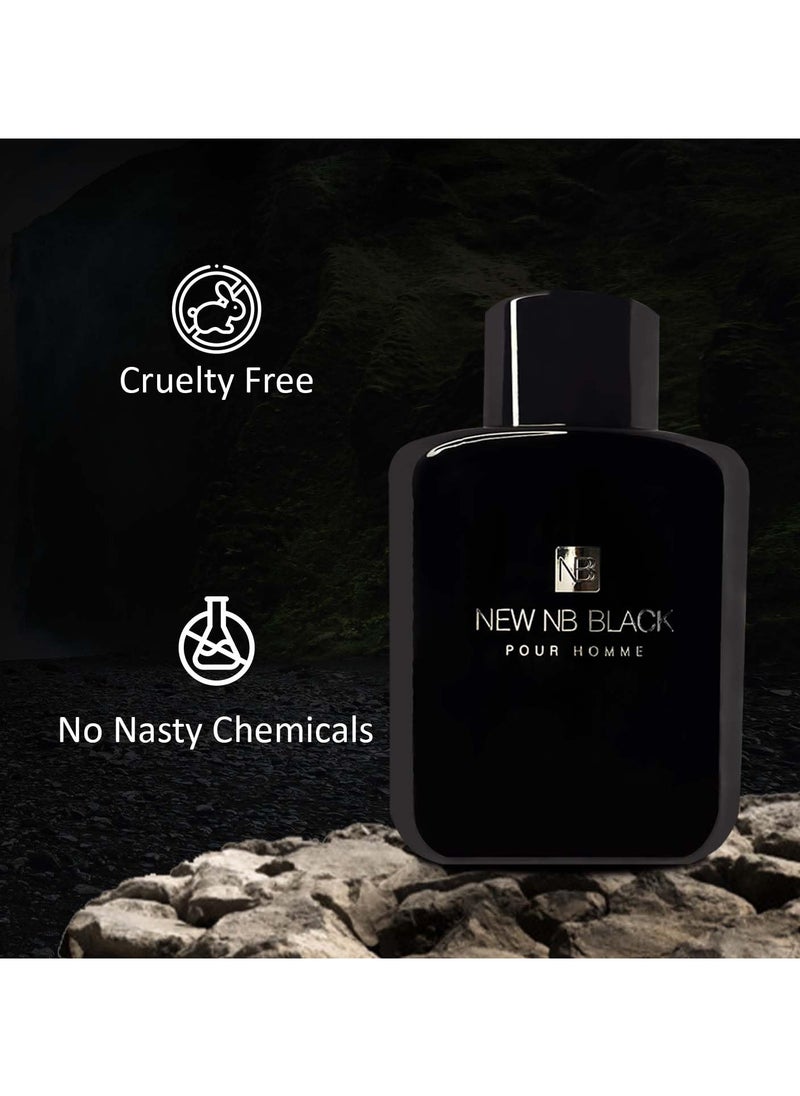 NEW NB - New NB Black EDT For Men 115 ml - Image 1