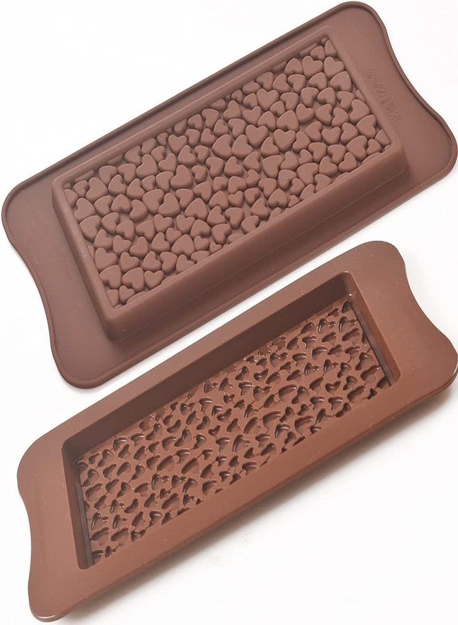 BAKERS 4U قوالب شوكولاتة صغيرة على شكل قلب، قوالب شوكولاتة على شكل قلب، قوالب شوكولاتة منزلية الصنع تحتوي على البروتين والطاقة، 4 عبوات - Image 4