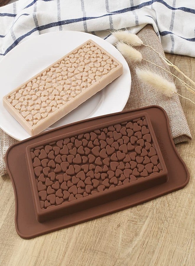 BAKERS 4U قوالب شوكولاتة صغيرة على شكل قلب، قوالب شوكولاتة على شكل قلب، قوالب شوكولاتة منزلية الصنع تحتوي على البروتين والطاقة، 4 عبوات - Image 5