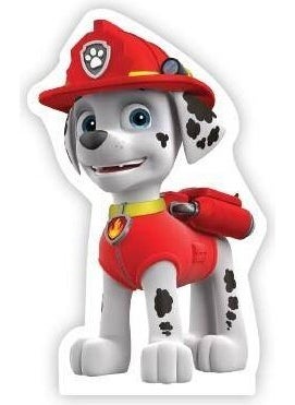Parti Dükkanım My Party Shop Paw Patrol Marshal Footed Board 34X21 cm 