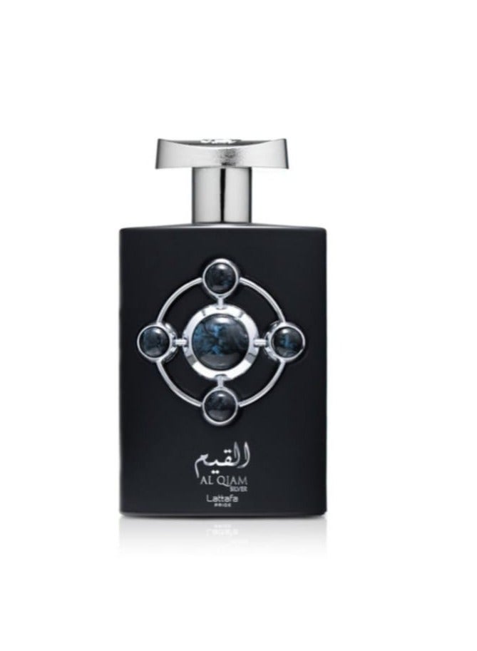 Lattafa PRIDE Al Qiam Silver Eau de Parfum 100ml – A Luxury Fragrance for Men and Women - Image 2